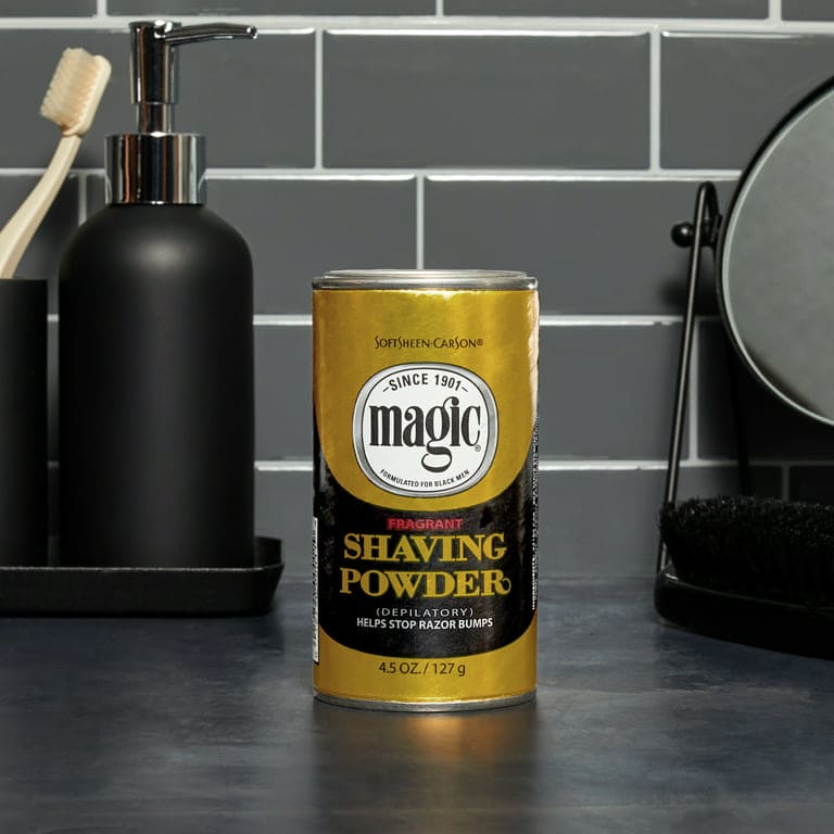 Magic Shaving Powder Gold Fragrance 5 Oz