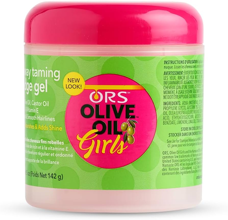 Ors Organic Root Stimulator Girls Olive Oil Girls Fly-away Taming Edge Gel 5 Oz