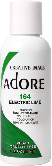 Adore Shining Semi Permanent 164 Electric Lime Hair Dye 4 Oz