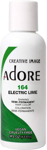 Adore Shining Semi Permanent 164 Electric Lime Hair Dye 4 Oz