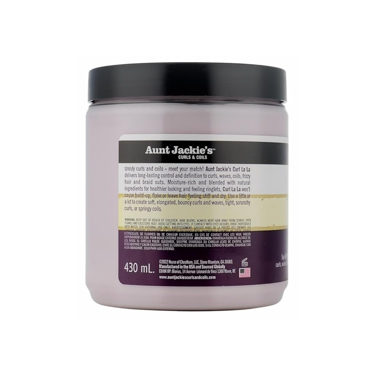 Aunt Jackie’s | Curl La La Defining Curl Custard 15 Oz