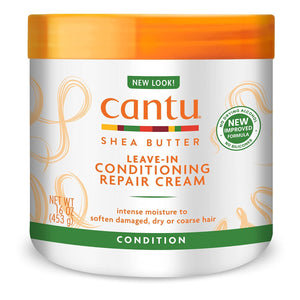 Cantu Shea Butter Leave In Conditioning Repair Cream 16 Oz