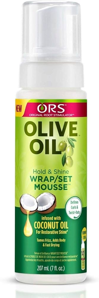 ORS Organic Root Stimulator Olive Oil Mousse Wrap 7 Oz