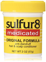 Sulfur8 Medicated Original Formula Anti-Dandruff Hair & Scalp Conditioner 4 Oz