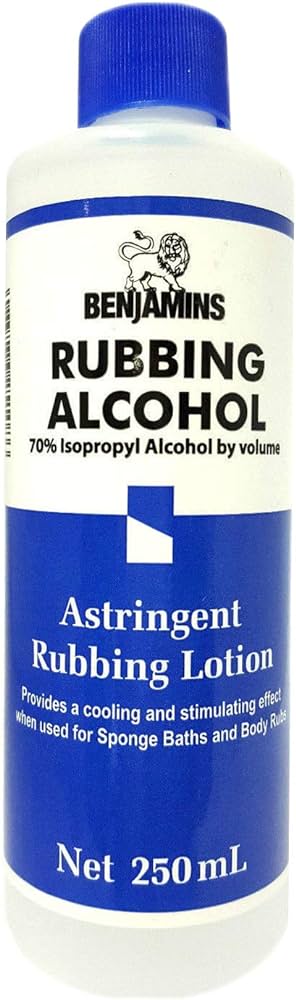 Benjamins Rubbing Alcohol White 250ml