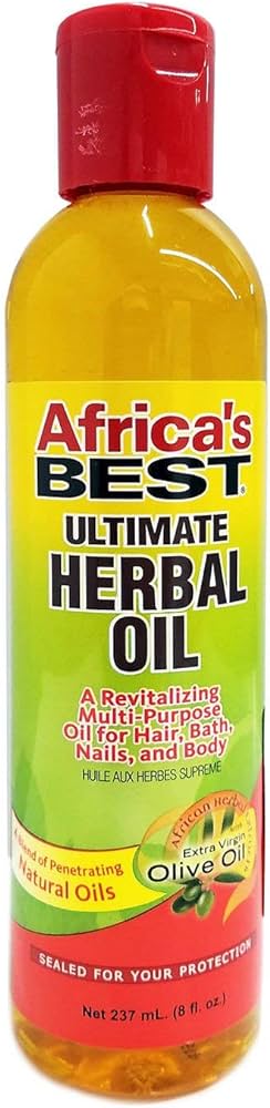 Africas Best Organics Herbal Oil 236g