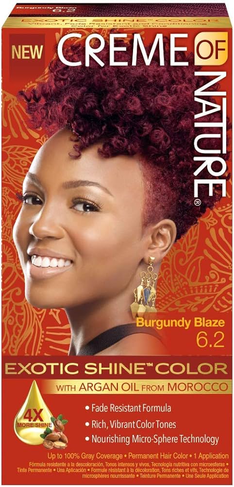 Creme Of Nature Hair Color Burgundy Blaze