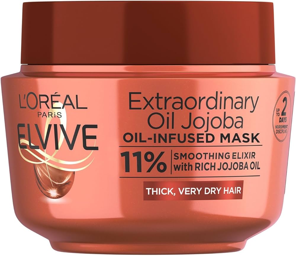 L'Oreal Elvive Extraordinary Oil Jojoba Oil-Infused Mask 300ml