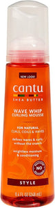 Cantu Shea Butter for Natural Hair Wave Whip Curling Mousse