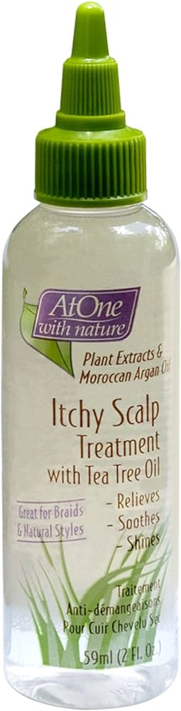 Atone Itchy Scalp Treatment With Tea Tree Oil 2 Oz