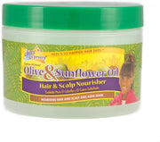 Sof N Free Pretty Olive And Sunflower Oil Hair And Scalp Nourisher 8 Oz