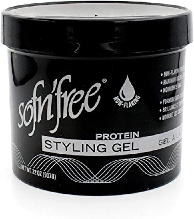 Sof N Free Gel Protein Black 32 Oz