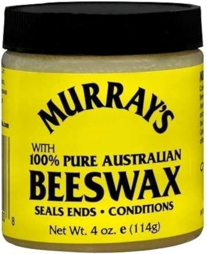 Murray's 100% Pure Australian Beeswax For Hard To Hold Hair Styles 4 Oz