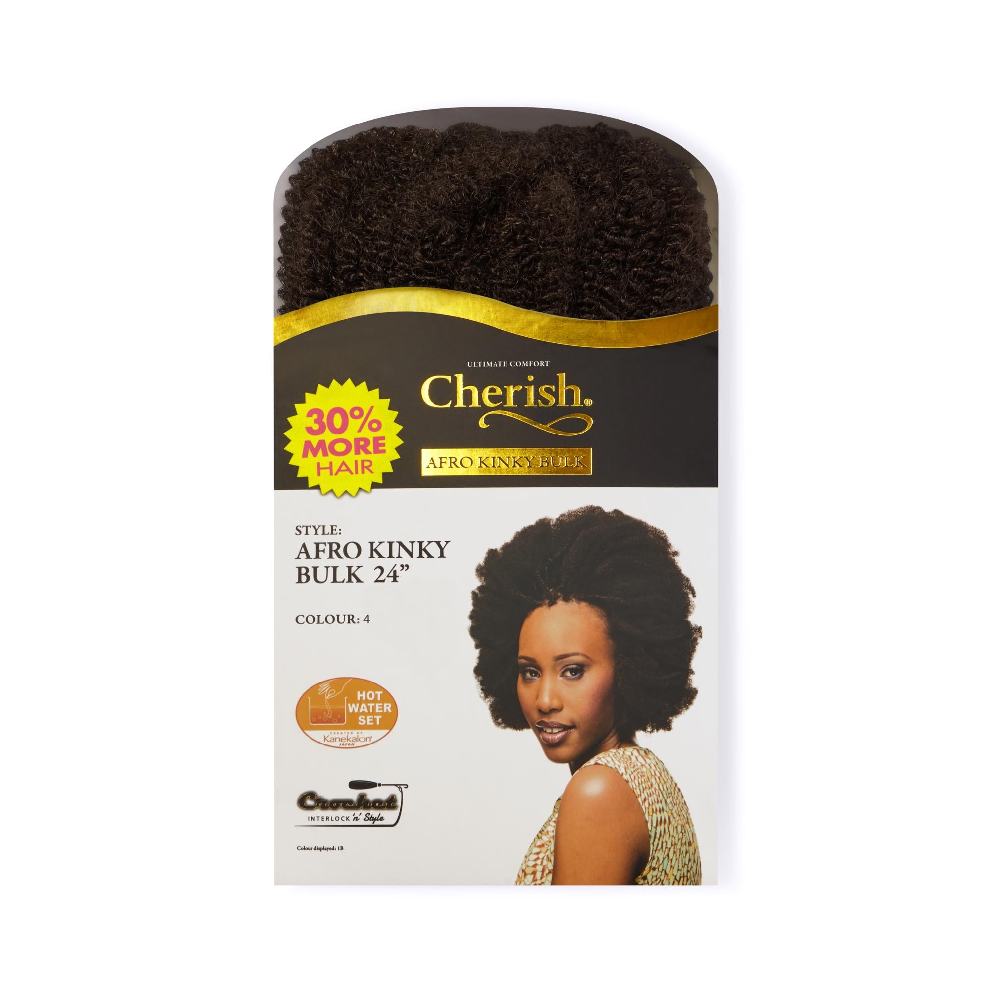 Cherish Afro Kinky Bulk 24”