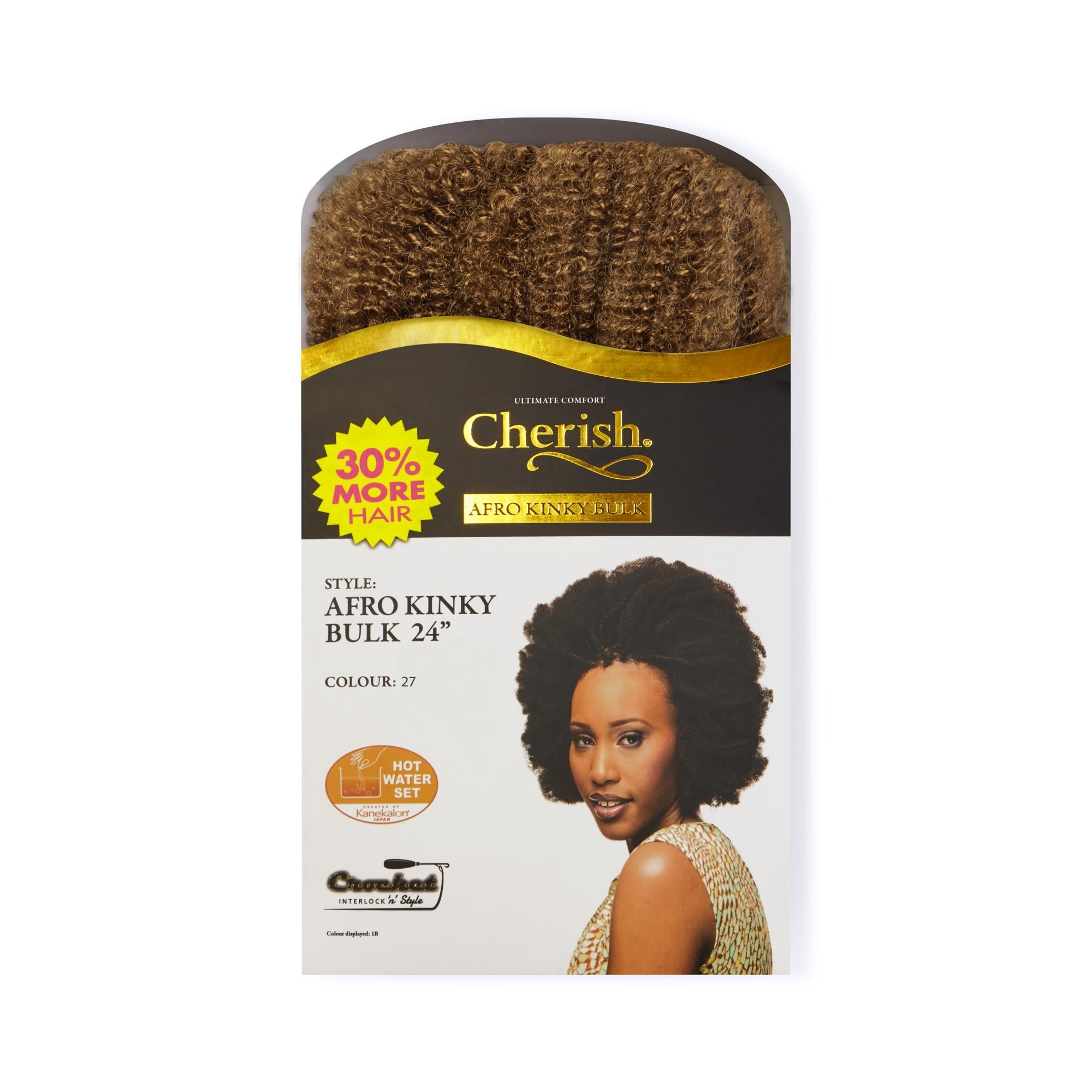 Cherish Afro Kinky Bulk 24”