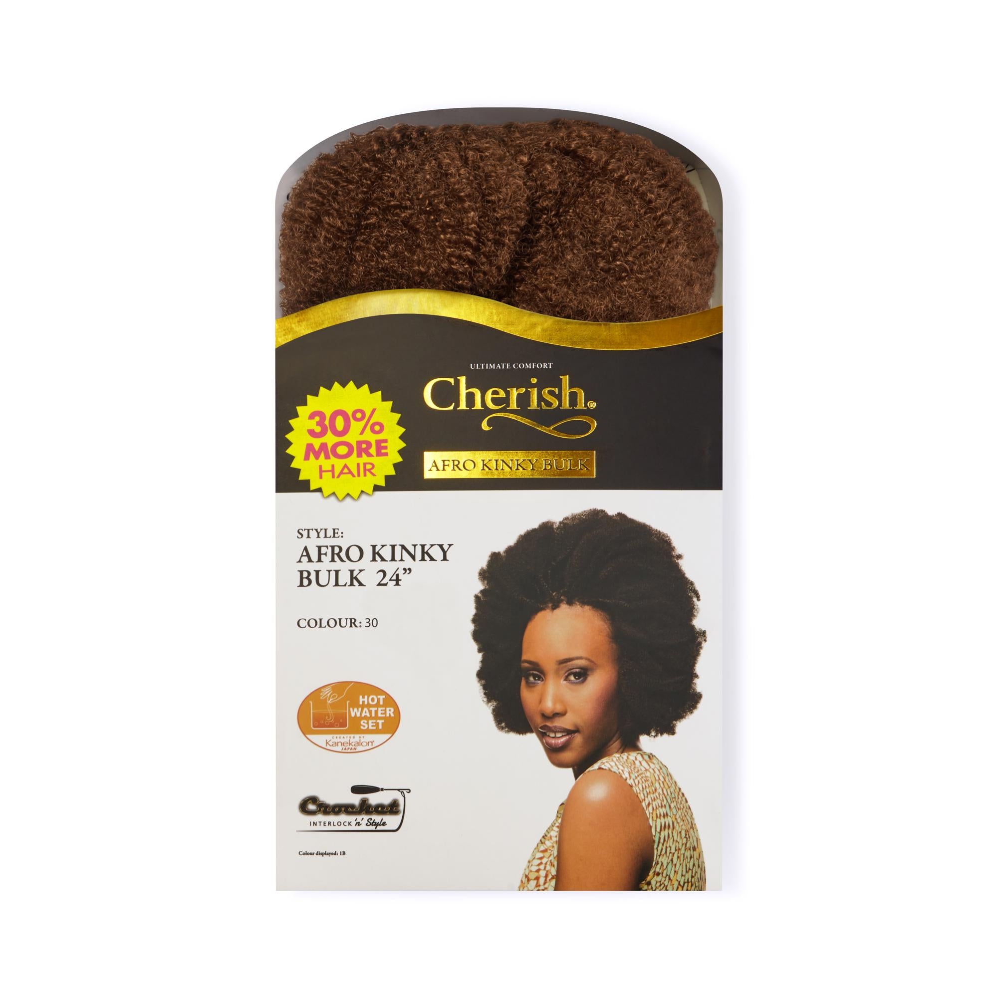 Cherish Afro Kinky Bulk 24”