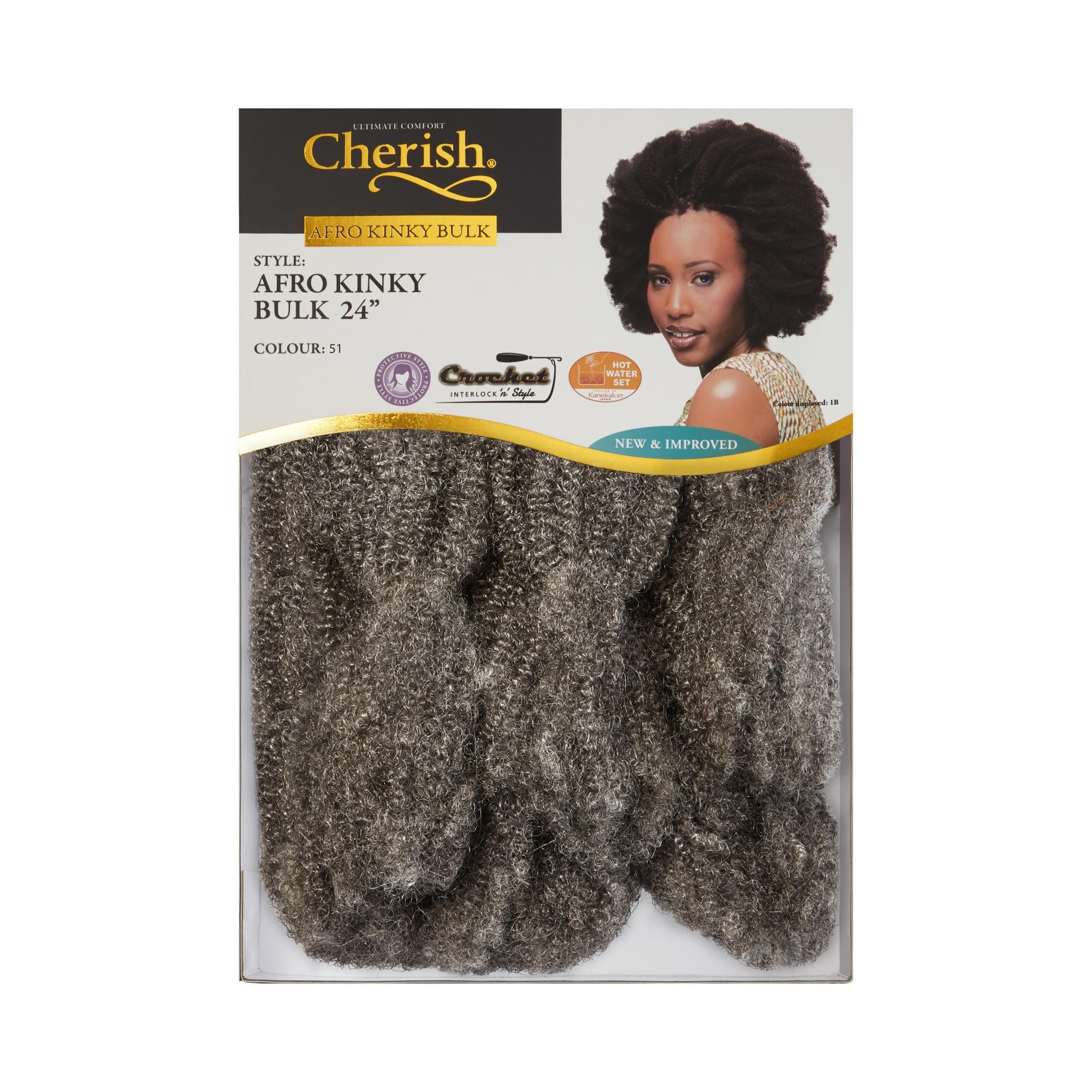 Cherish Afro Kinky Bulk 24”