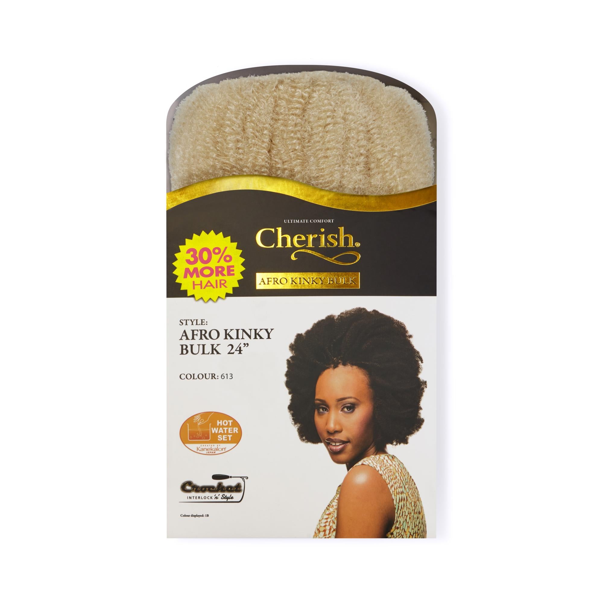 Cherish Afro Kinky Bulk 24”