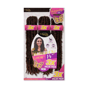 Cherish Butterfly Locs 14” 3X Value Pack