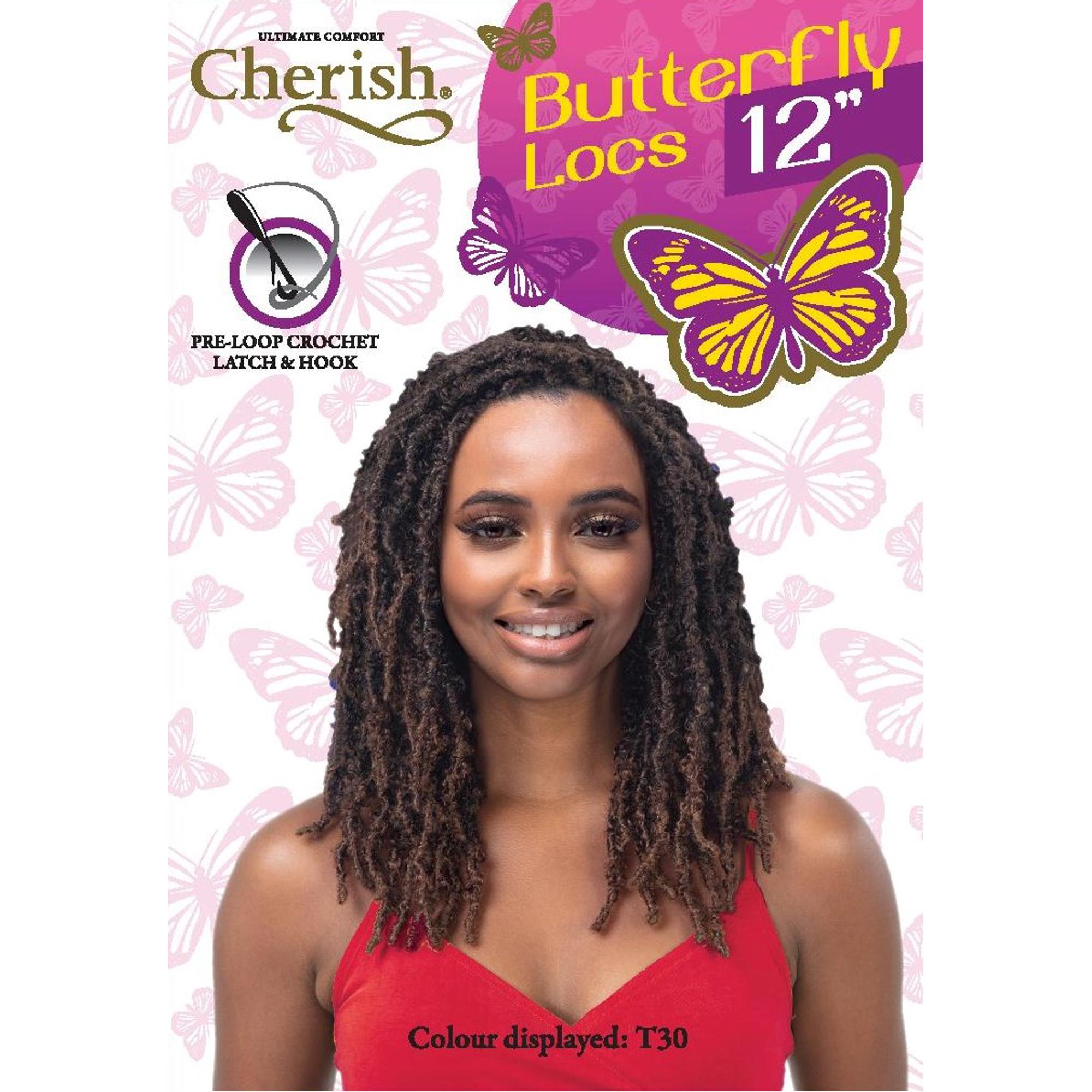 Cherish Butterfly Locs 12”