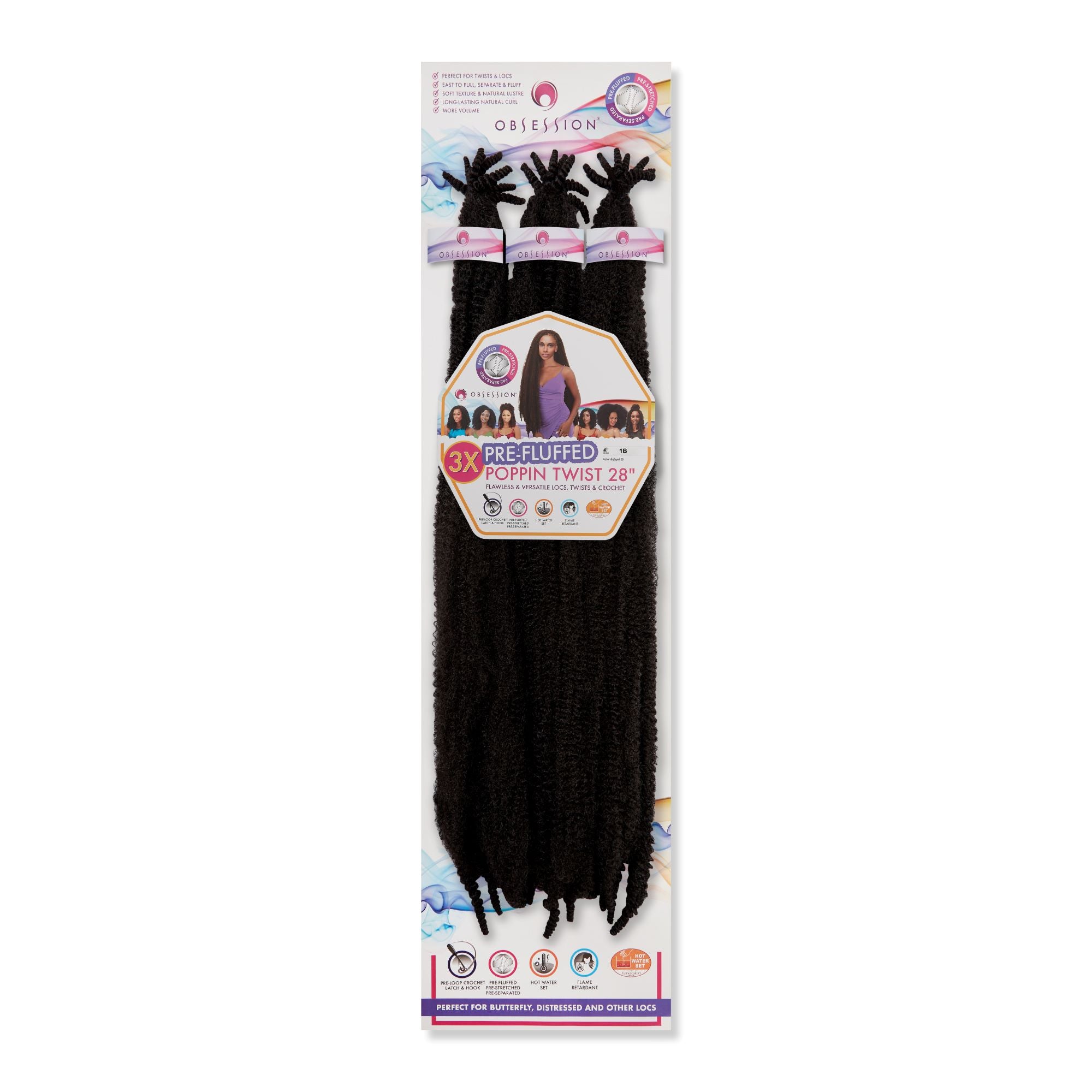 Obsession Bulk 3X Pre-Fluffed Poppin Twist 30”