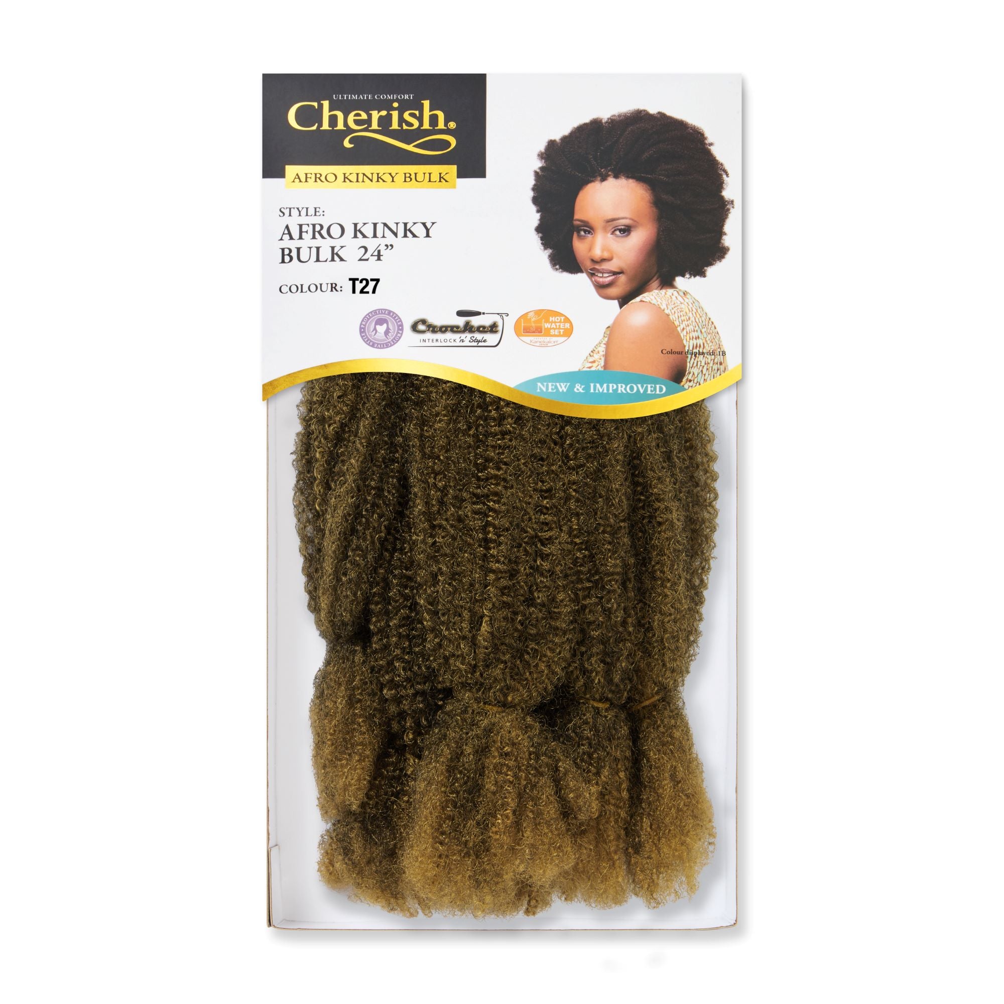 Cherish Afro Kinky Bulk 24”