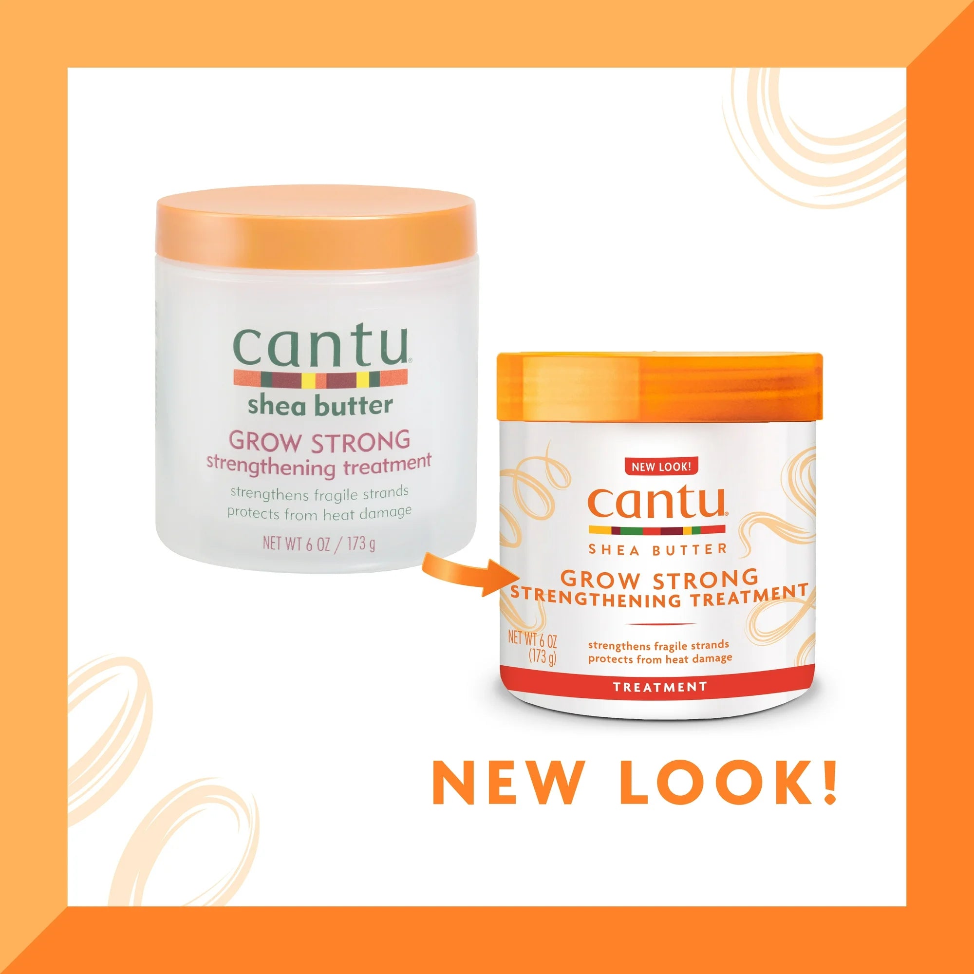 Cantu Shea Butter Grow Strong Hair Strengthening Treatment 6 Oz