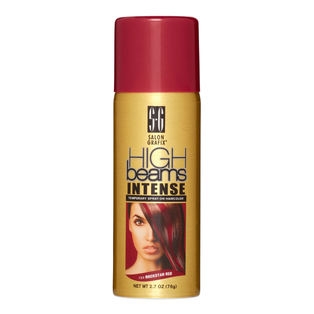 Hi Beams Hair Colour Spray Rockstar Red-24 2.7 Oz