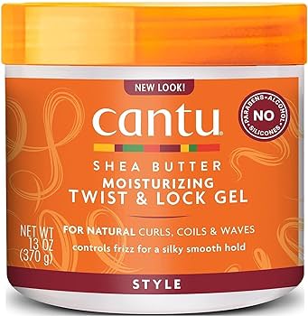 Cantu Shea Butter For Natural Hair Moisturizing Twist & Lock Gel 13 Oz