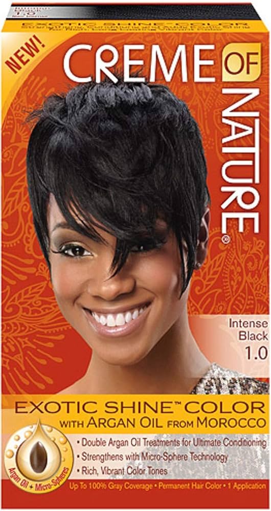 Creme Of Nature Hair Color Intense Black