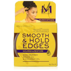 Motions Smooth & Hold Edges Gel With Shea Butter Argan Oil & Coconut 2.25 Oz