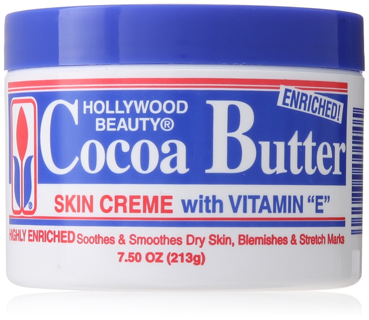 Hollywood Beauty Cocoa Butter Jar 10.5 Oz