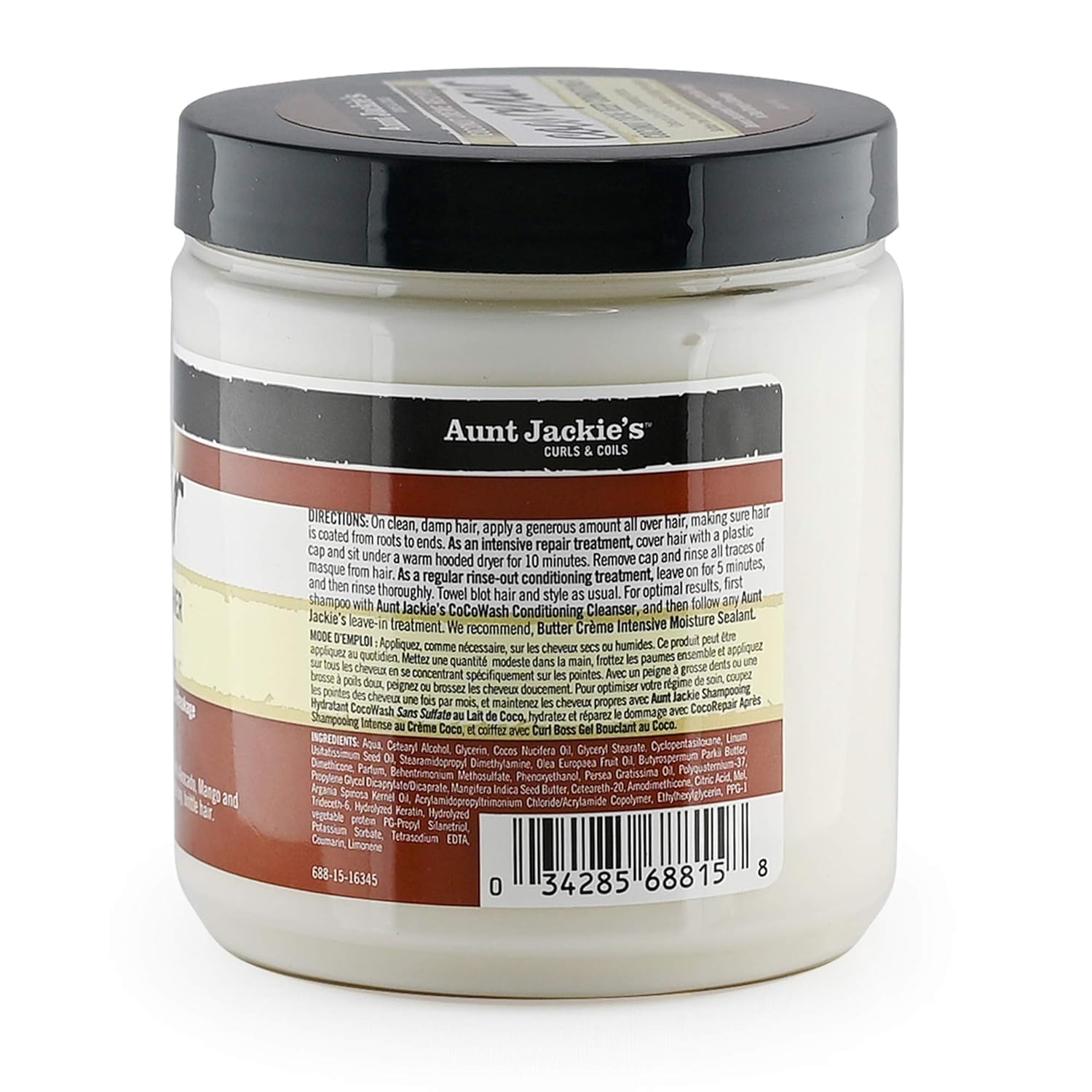 Aunt Jackie's Coconut Butter Creme Intensive Moisture Sealant 7.5 Oz