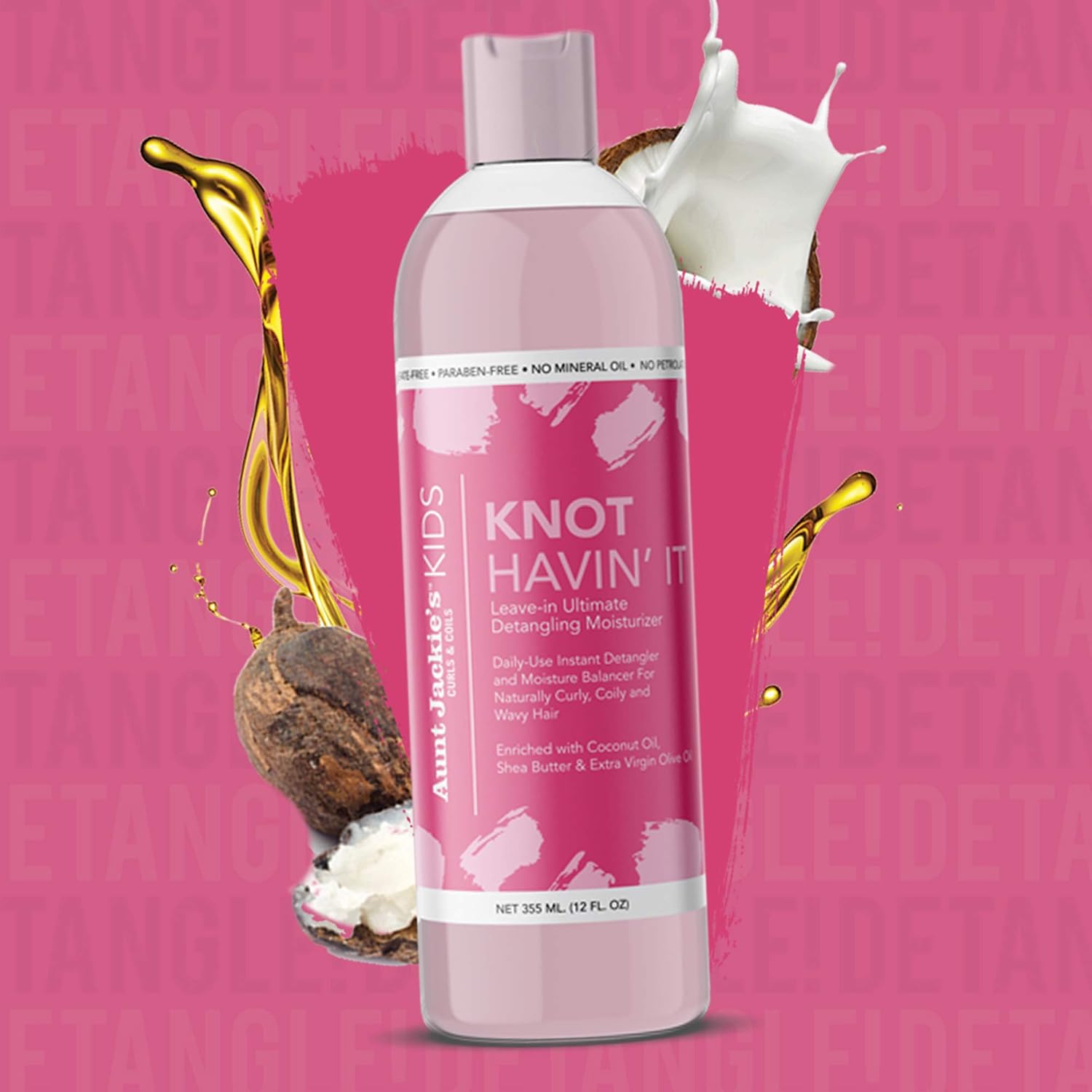 Aunt Jackie's Kids Knot Havin It Leave In Ultimate Detangling Moisturizer