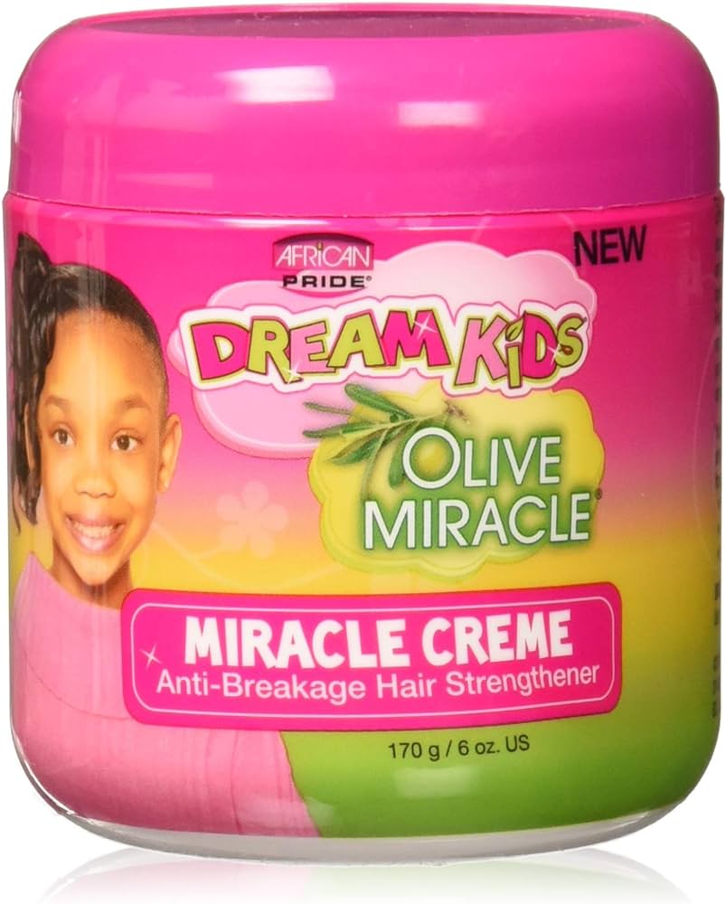 African Pride Dream Kids Olive Miracle Miracle Creme 6 Oz