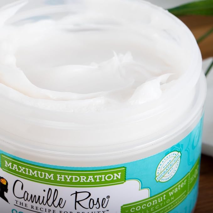 Camille Rose Coconut Water Curl Coating Cowash 12oz