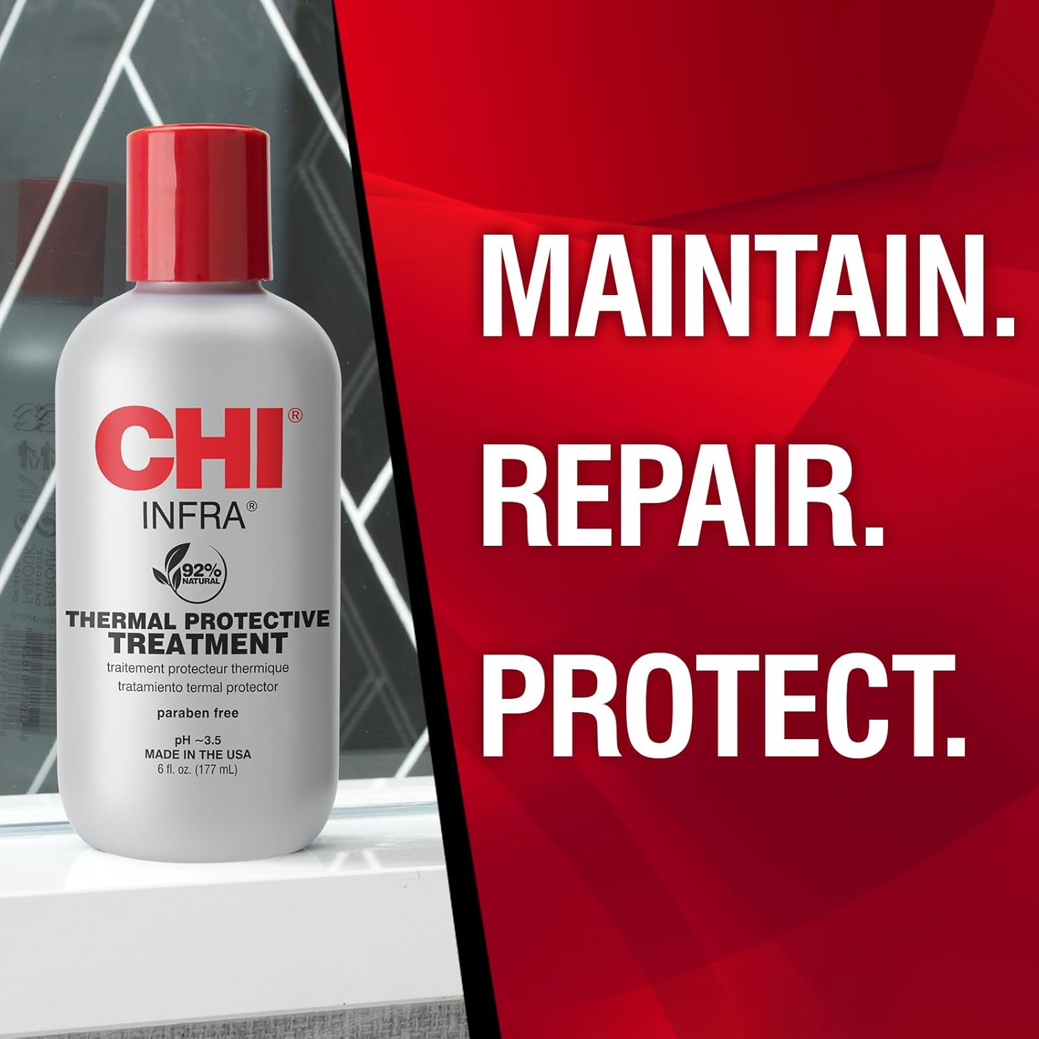 CHI Infra Thermal Protective Treatment Hair Serum 6 Oz
