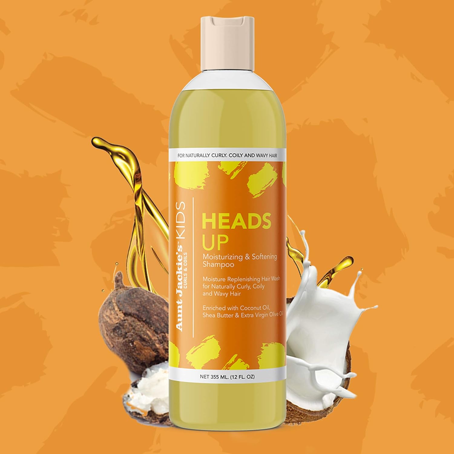 Aunt Jackies Heads Up Moisturizing And Softening Shampoo