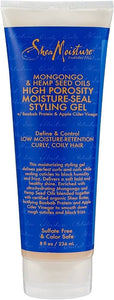 Shea Moisture Mongongo & Hemp Seed Oils High Porosity Moisture-Seal Styling Gel 8 Oz