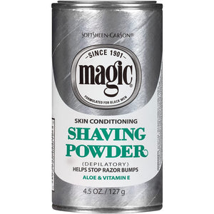 Magic Shaving Powder Platinum Men 5 Oz