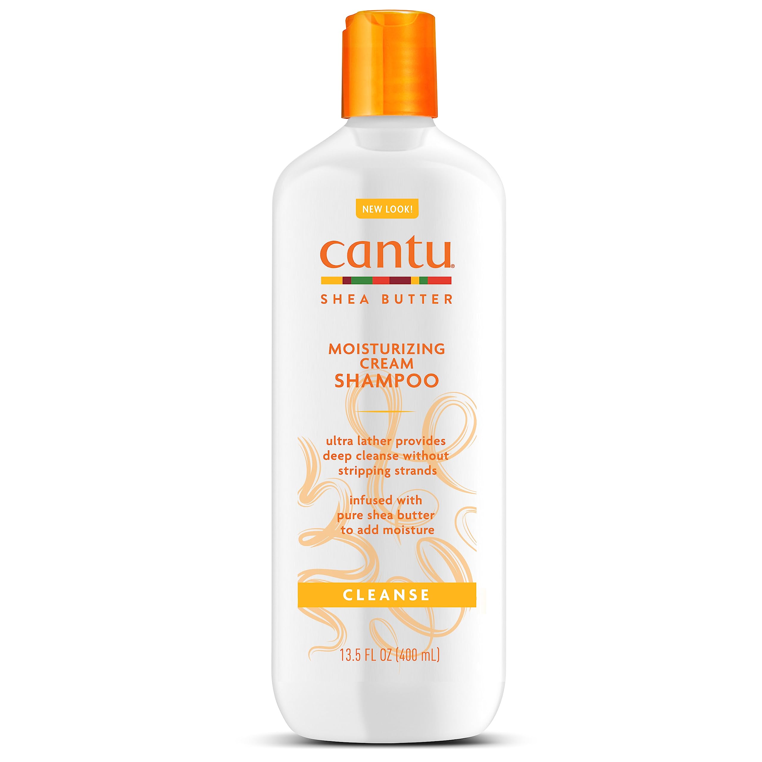 Cantu Shea Butter Moisturizing Cream Shampoo 13.5 Oz