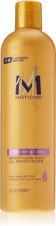 Motions Nourish & Care Weightless Daily Oil Moisturizer 12 Oz