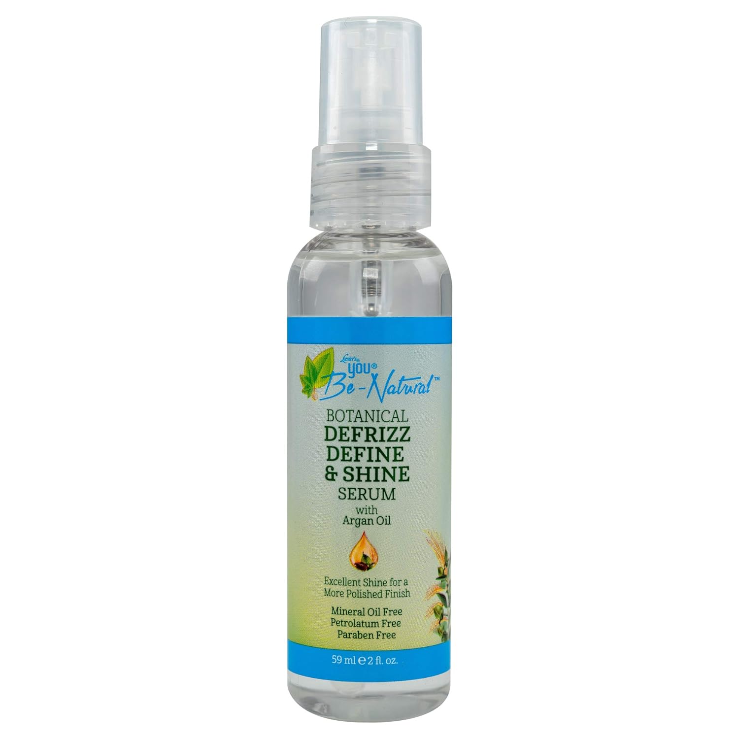 Lusters You Be-Natural Botanical Defrizz Define & Shine Serum with Argan Oil 2 oz