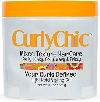 Curly Chic Your Curls Defined Light Hold Styling Gel 11.5 Oz