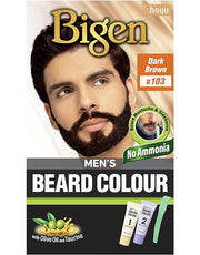 Bigen Mens Bearded Dyes Dark Brown 103