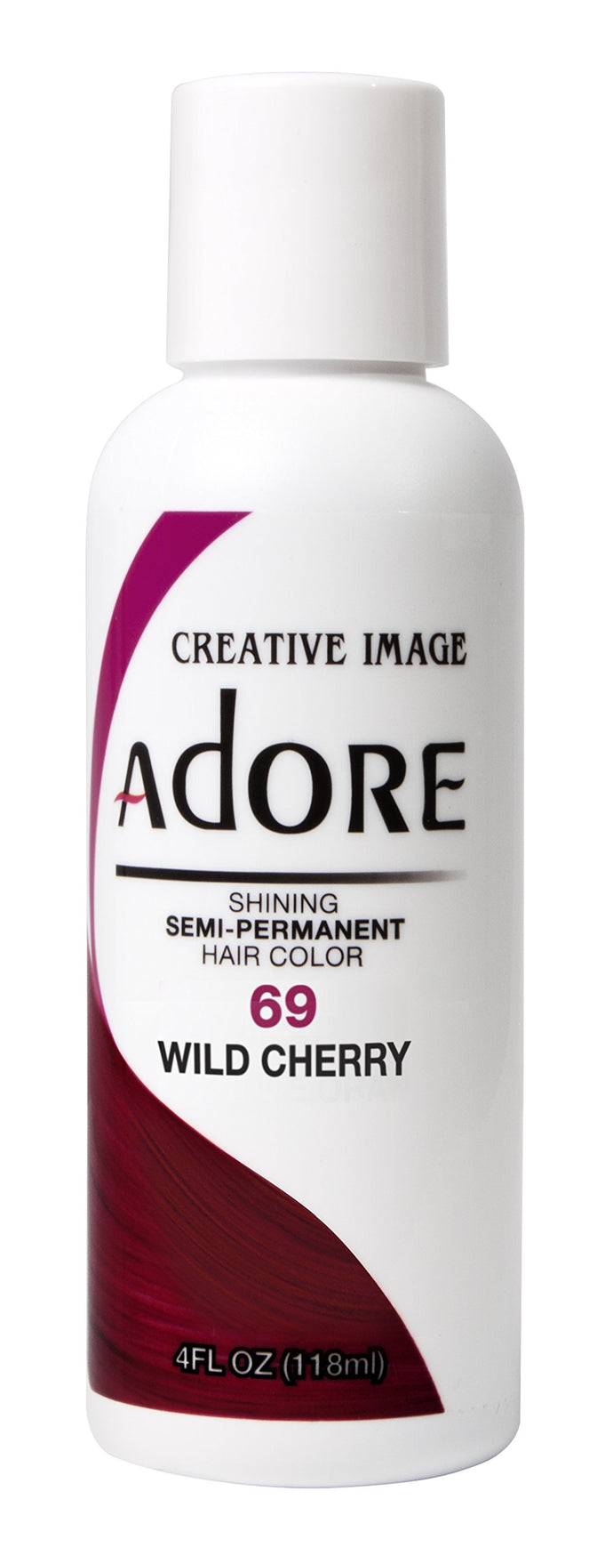 Adore Shining Semi Permanent 69 Wild Cherry Hair Dye 4 Oz