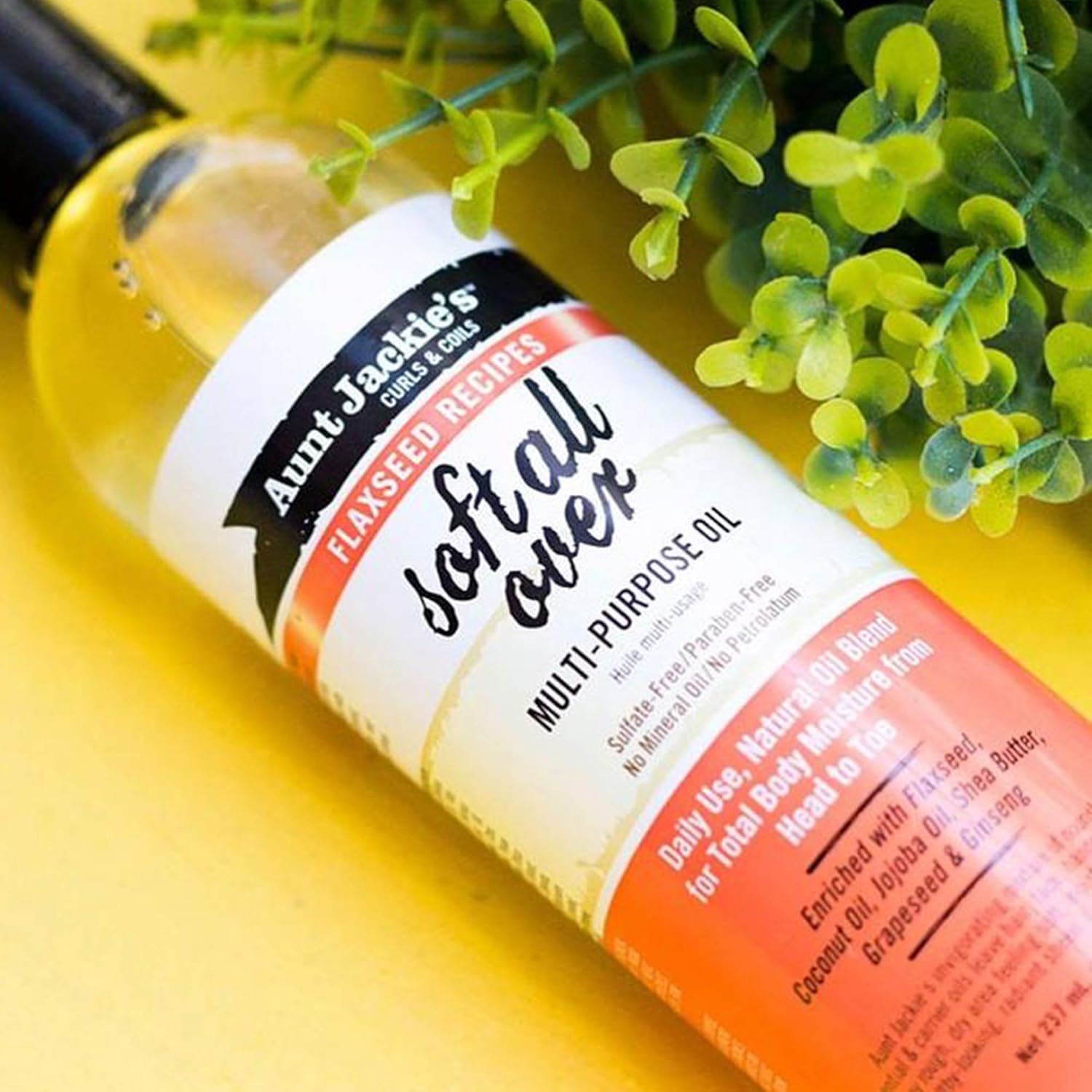 Aunt Jackie's Soft All Over Multi Floral Scent Infused Purpose Oil