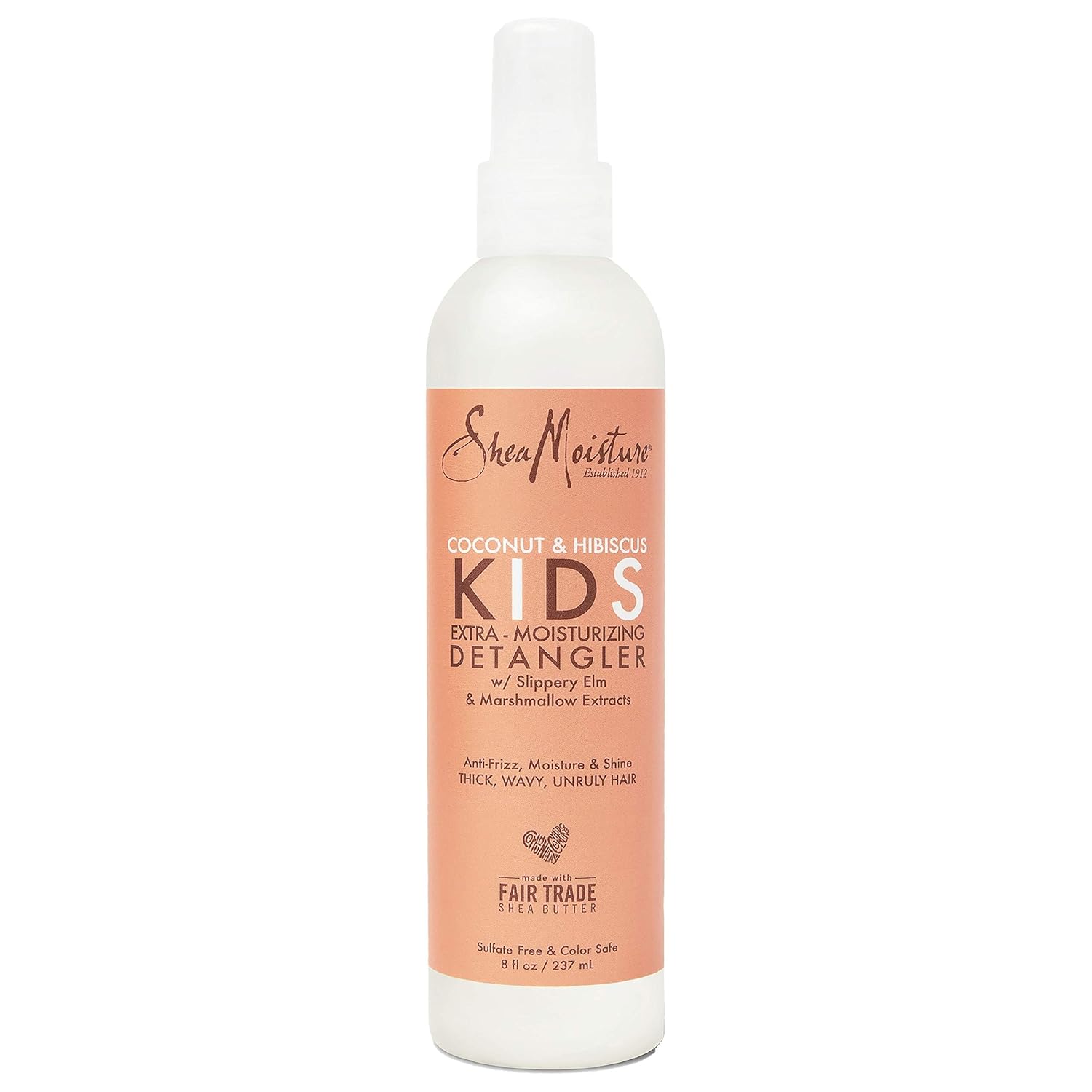 Shea Moisture Kids Coconut & Hibiscus Extra Moisturising Detangler 8 Oz