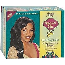 Hawaiian Silky Argan Oil Relaxer Kit Regular