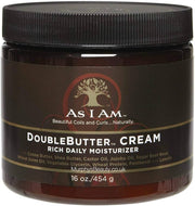 As I Am Double Butter Cream Rich Daily Moisturizer 16 Oz